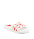 White Heart Printed Slippers 1
