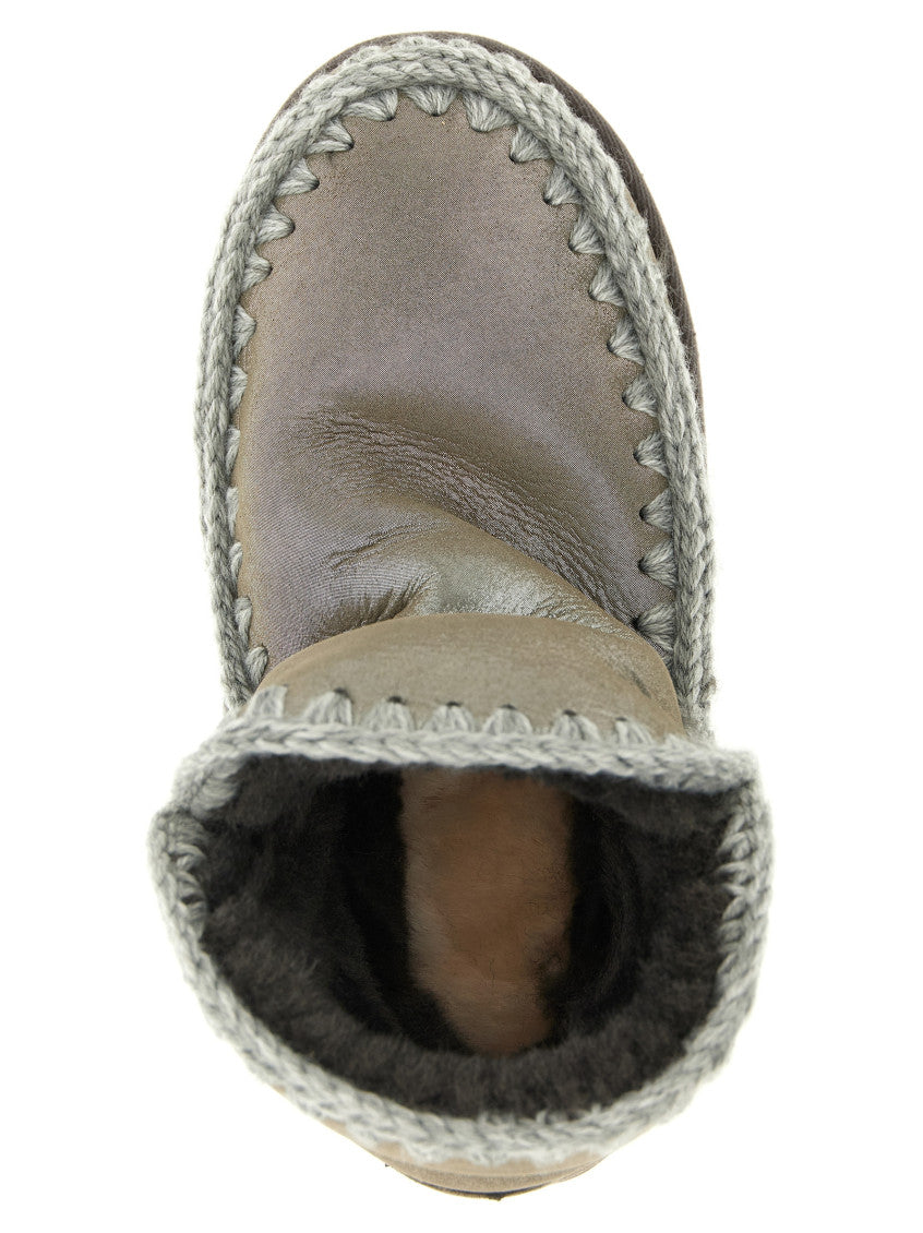 Silver Ankle Boots 4