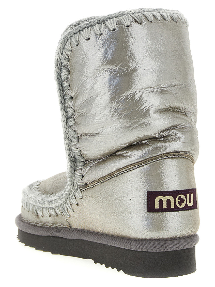 Silver Ankle Boots 3