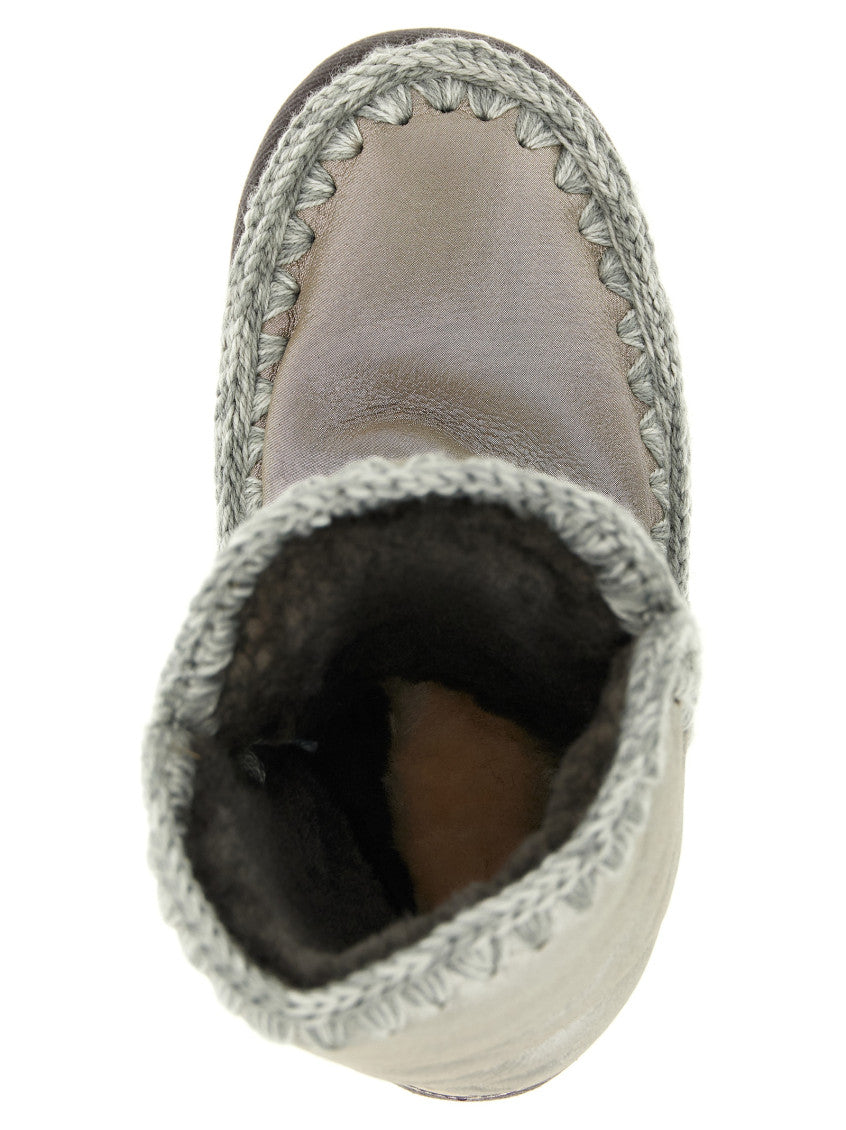 Silver Ankle Boots 4