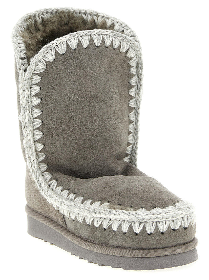 Grey Ankle Boots 2