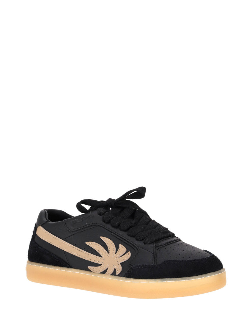 Black Lace Up Sneakers 2