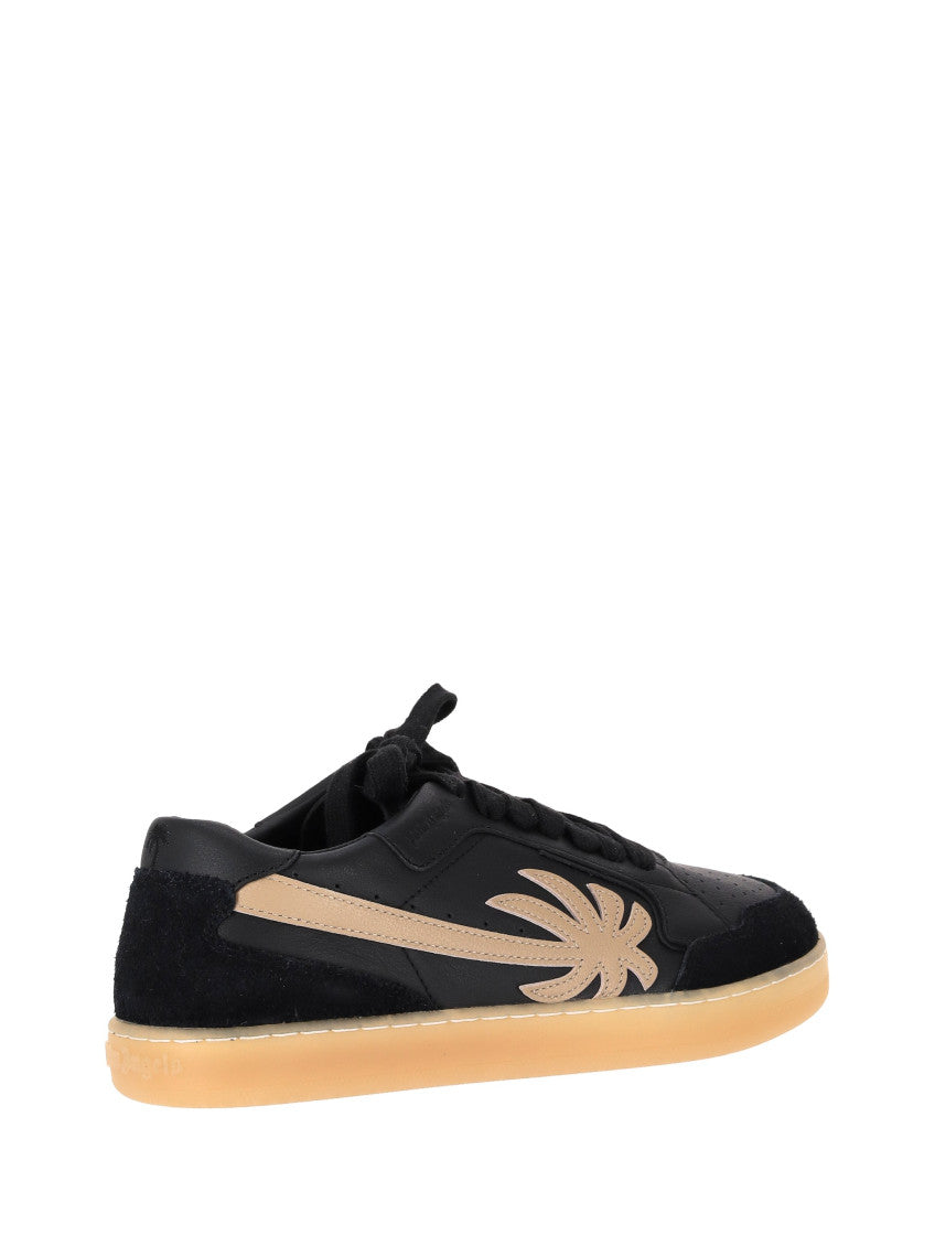 Black Lace Up Sneakers 4