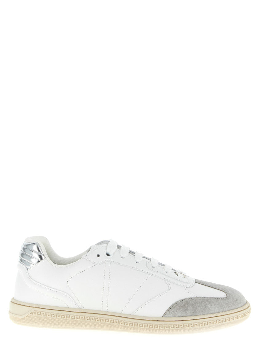 White Lace Up Sneakers 1