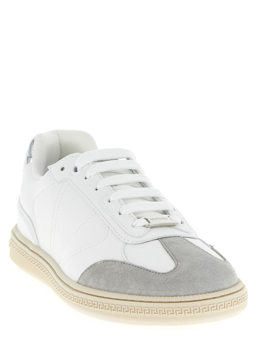 White Lace Up Sneakers 2