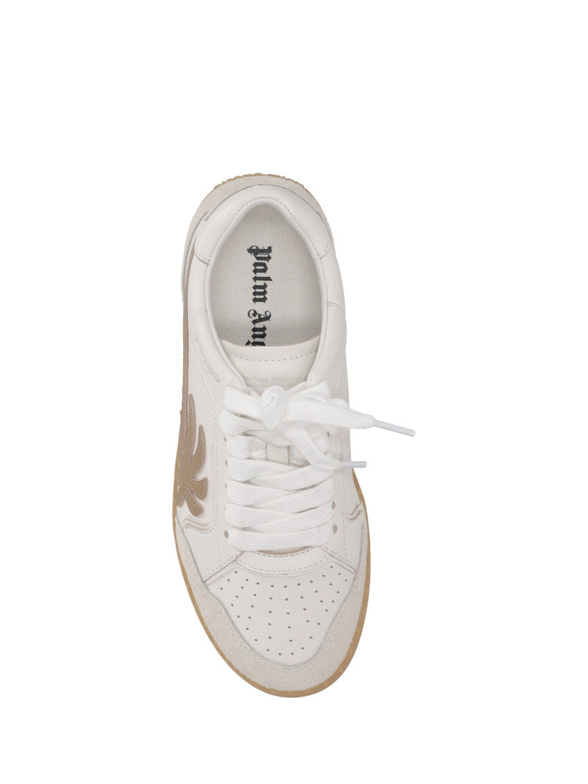 White Lace Up Sneakers 3
