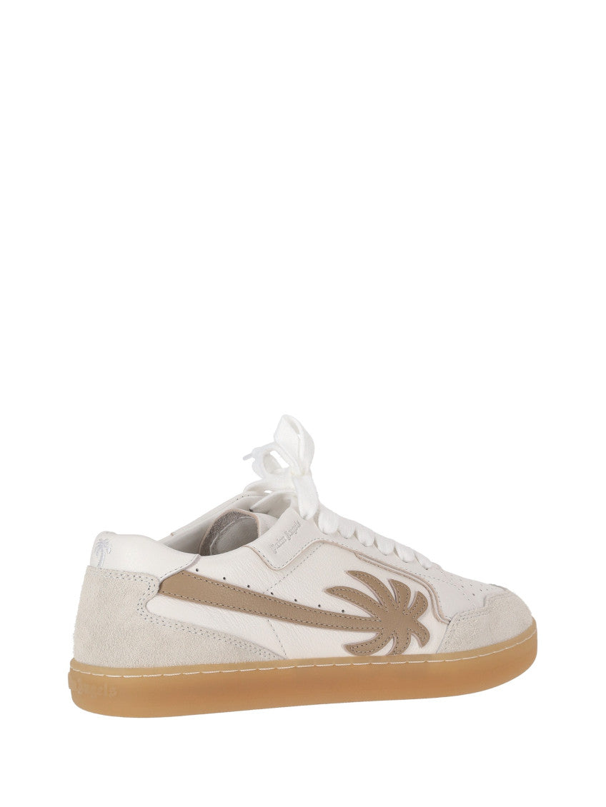 White Lace Up Sneakers 4