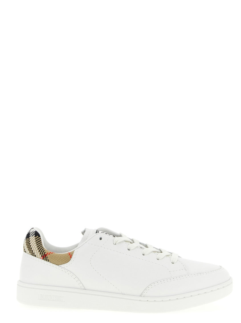White Leather Sneakers 1