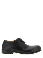 Black Leather Derby Shoes 1