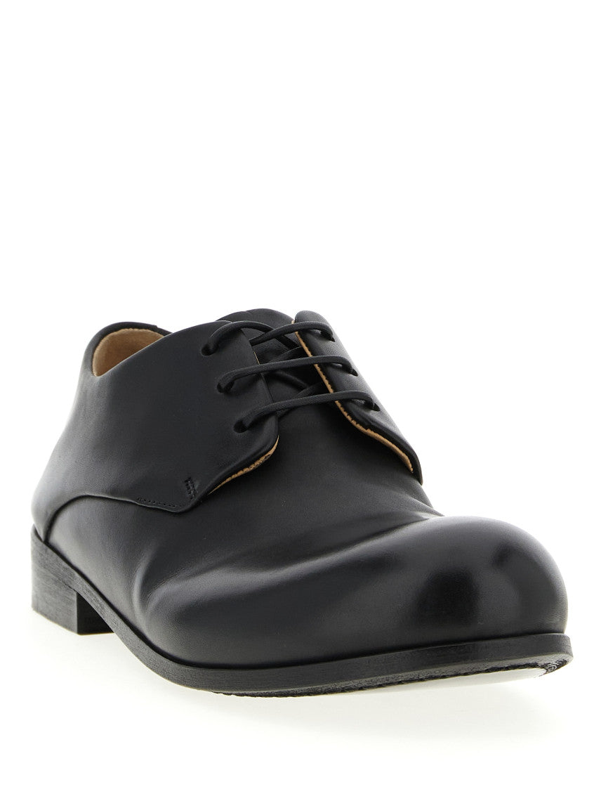 Black Leather Derby Shoes 2