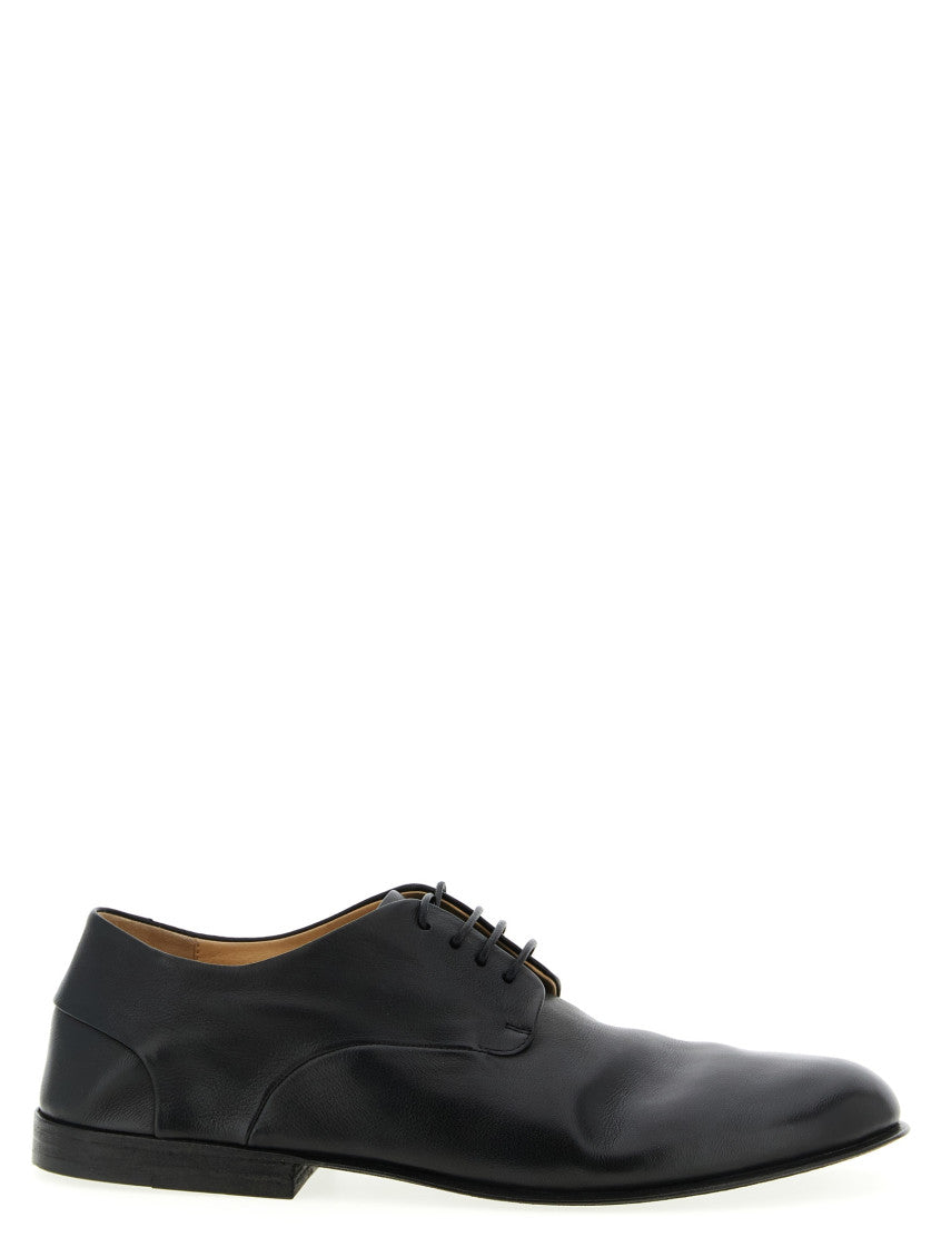 Black Leather Lace Up Shoes 1