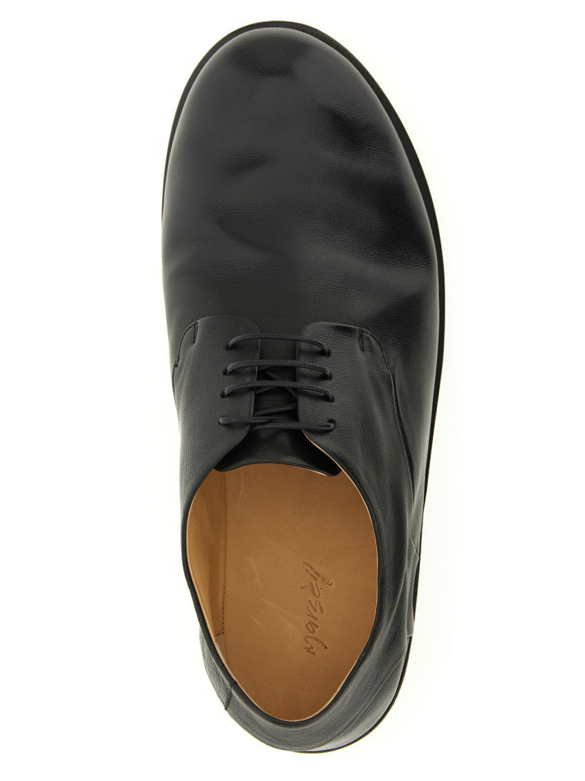 Black Leather Lace Up Shoes 4
