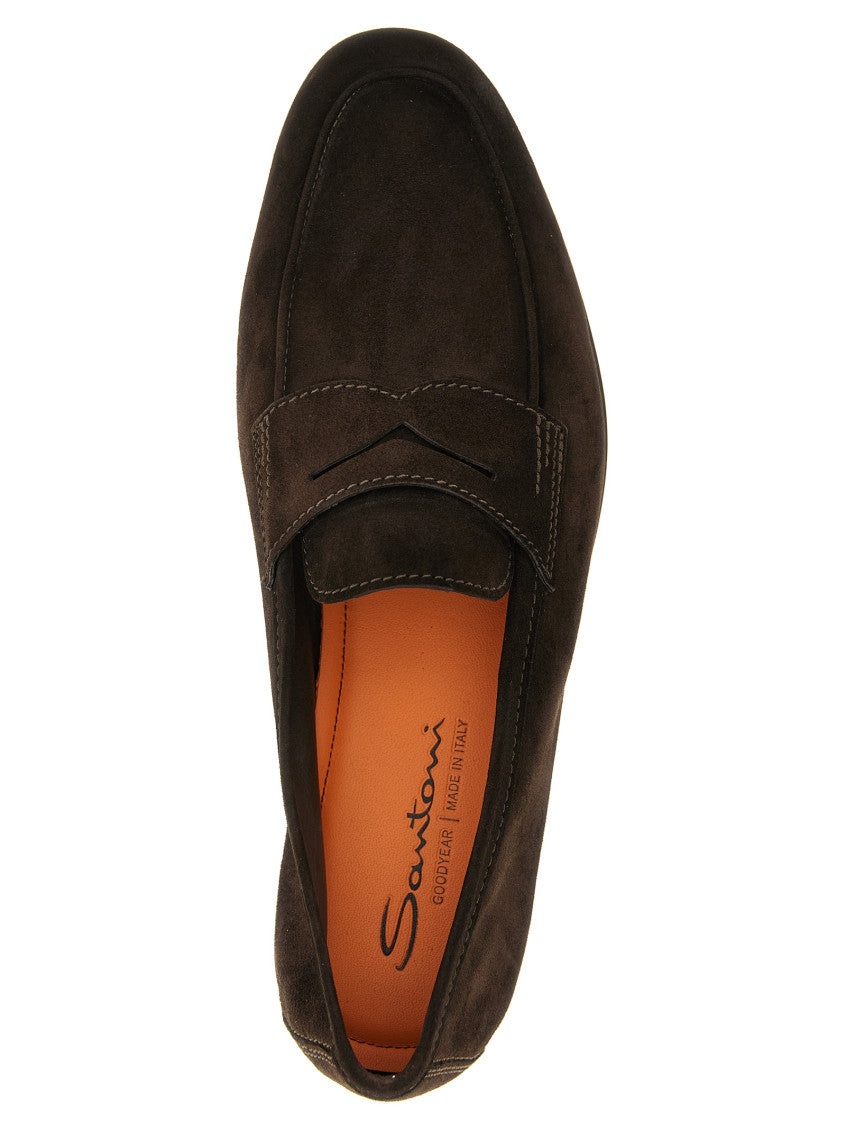 Brown Suede Loafers 4