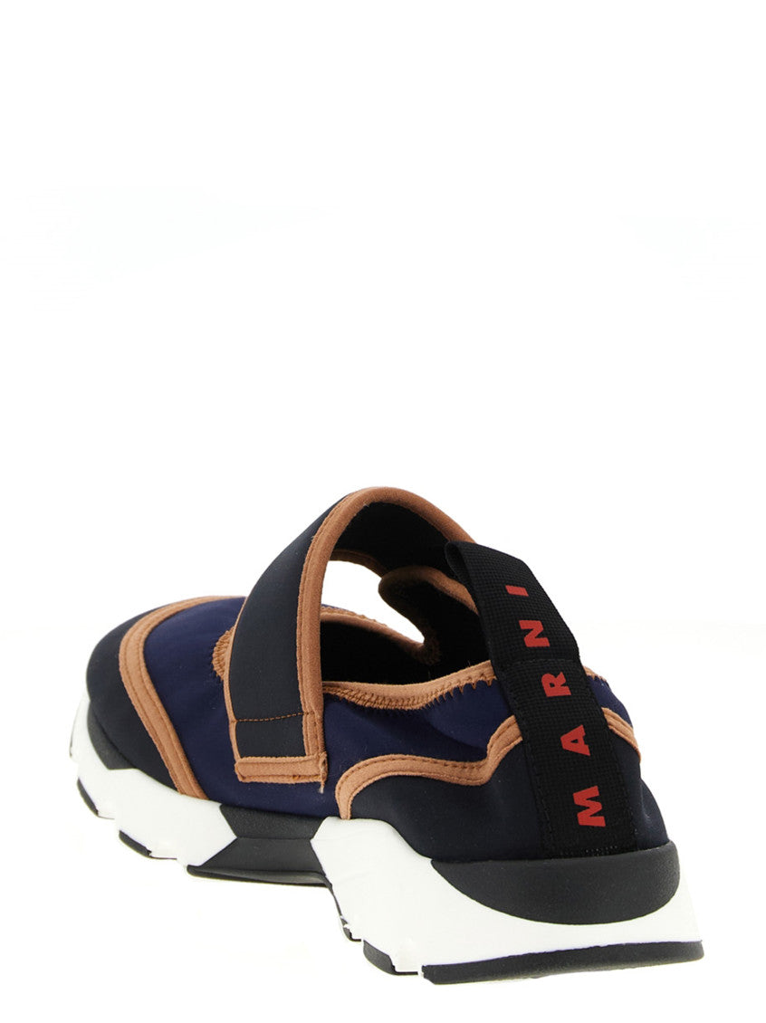 Dark Blue Mary Jane Sneakers 3