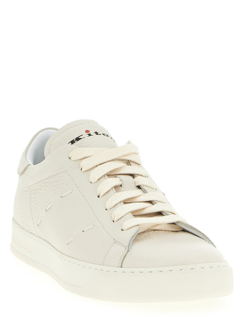 White Leather Sneakers 2