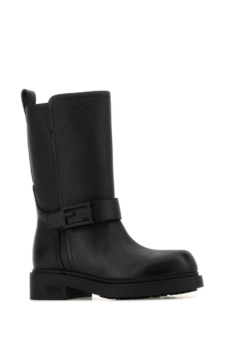 Black Leather Boots 2