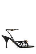 Black Leather Heels 1