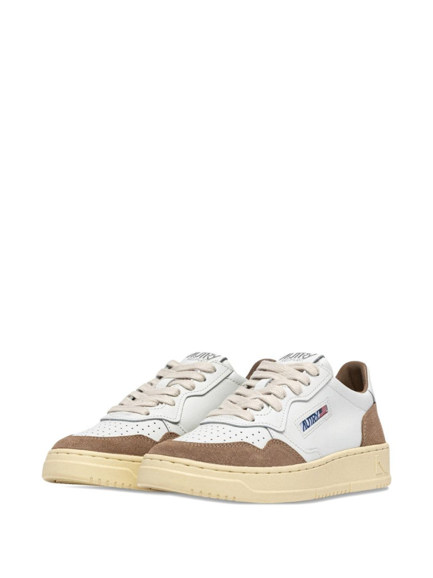 White Lace Up Sneakers 4