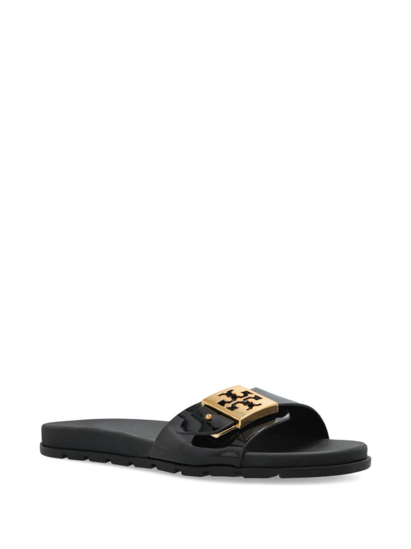 Black Leather Sandals 2
