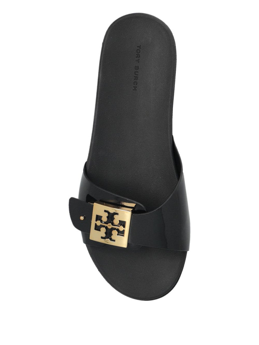Black Leather Sandals 4