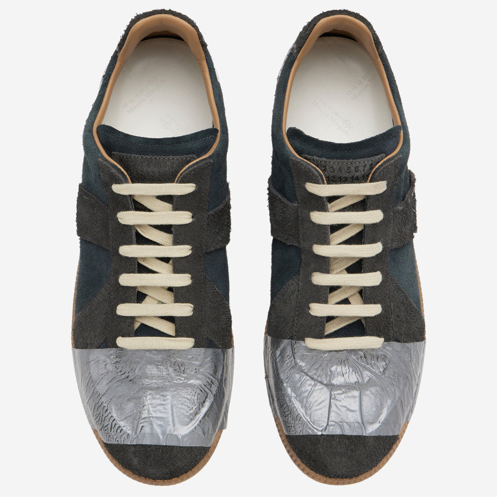 Black Lace Up Sneakers 2