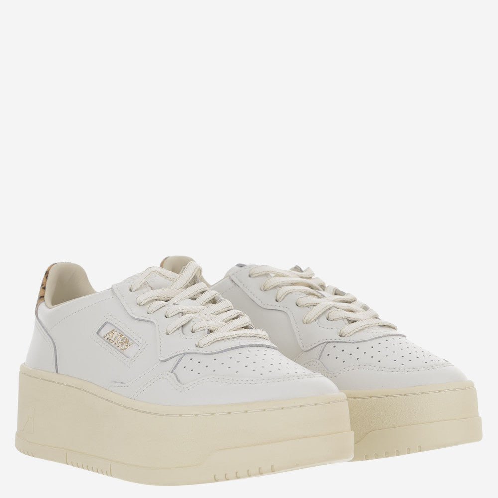 White Lace Up Sneakers 2