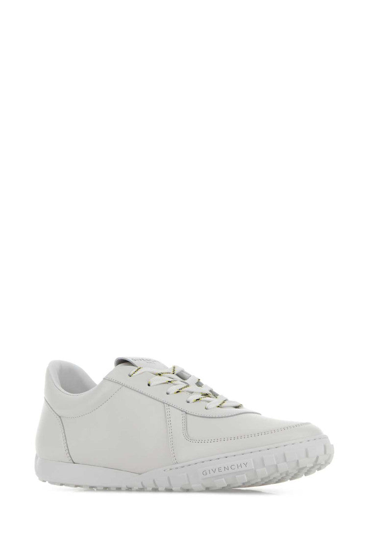White Leather Sneakers 2