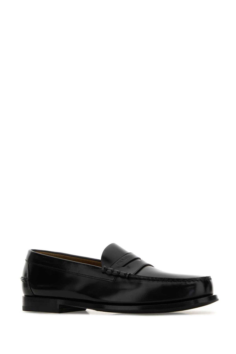 Black Leather Loafers 2