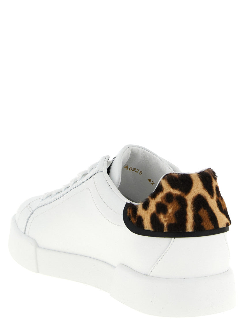 White Logo Sneakers 3
