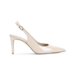 Beige Slingback Pumps 1
