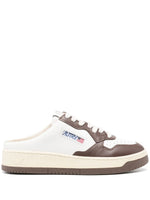 White Round Toe Sneakers 1