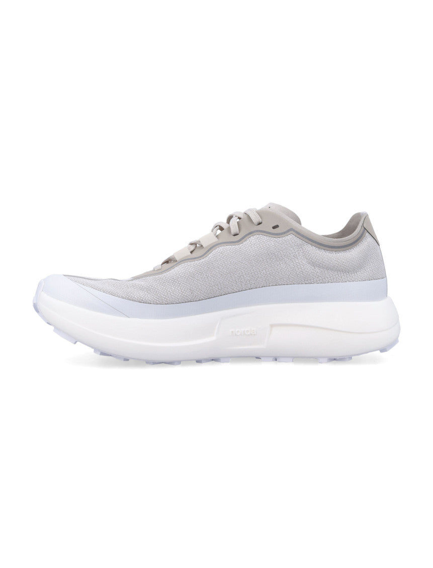 White Lace Up Sneakers 3