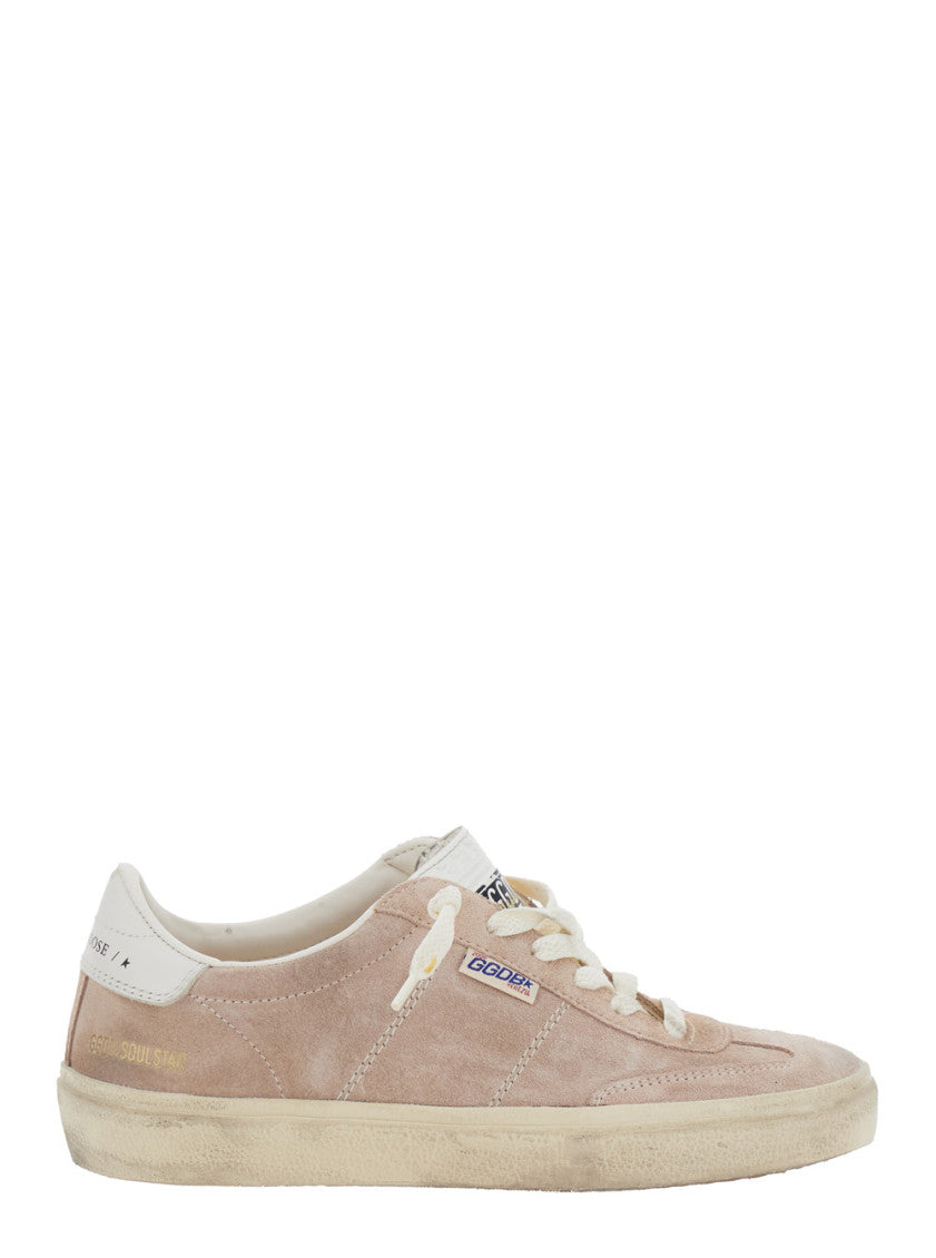 Pink Lace Up Sneakers 1