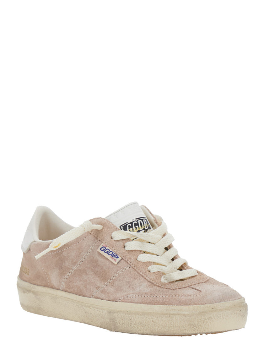 Pink Lace Up Sneakers 2