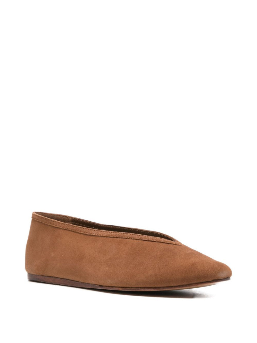 Brown Slip-on Ballet Flats 2