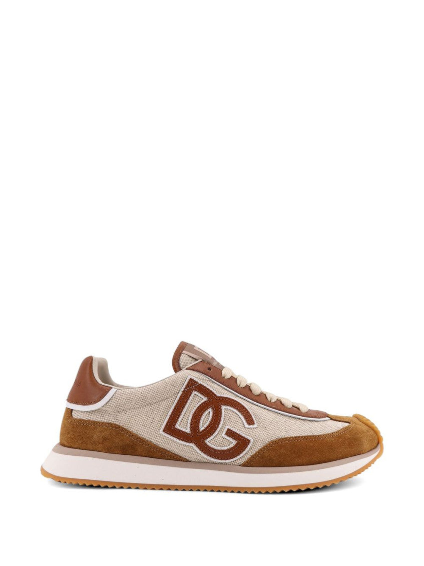 Brown Logo Cushion Sneakers 1