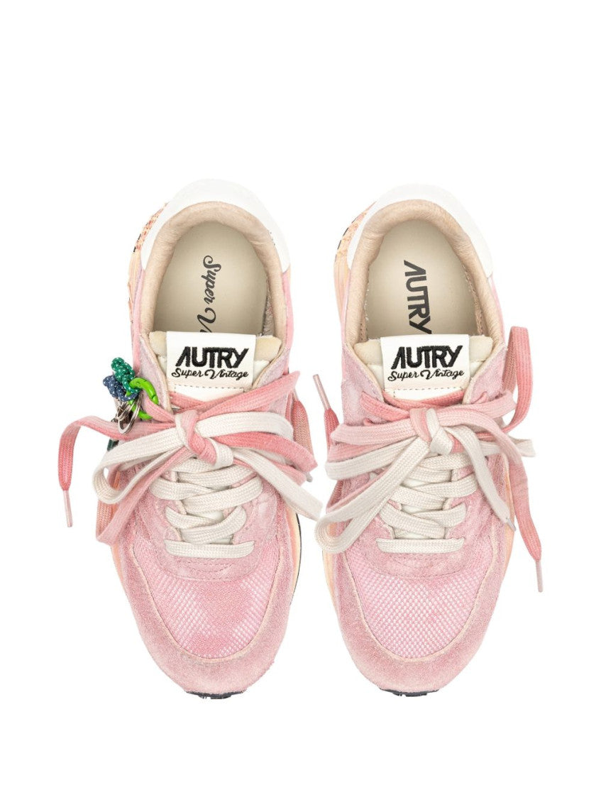 Pink Reelwind Sneakers 5