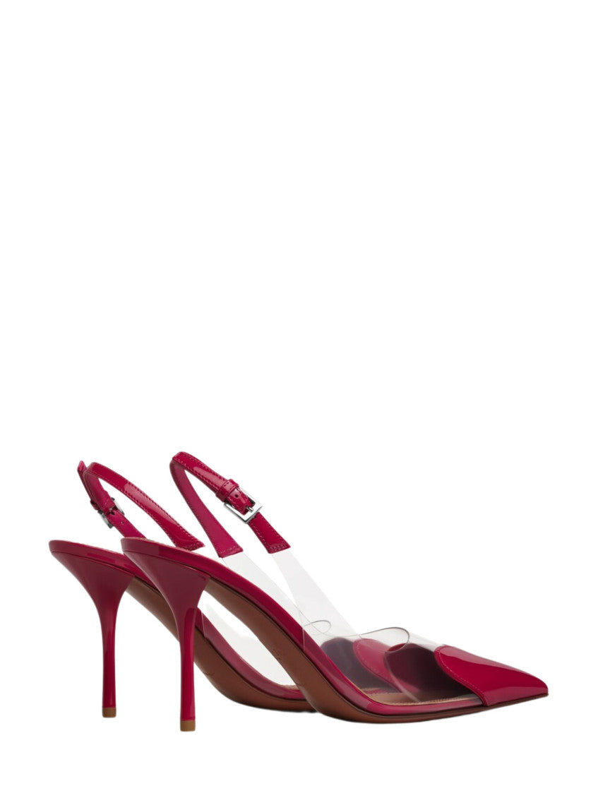 Red Slingback Pumps 3