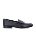 Black Leather Loafers 1