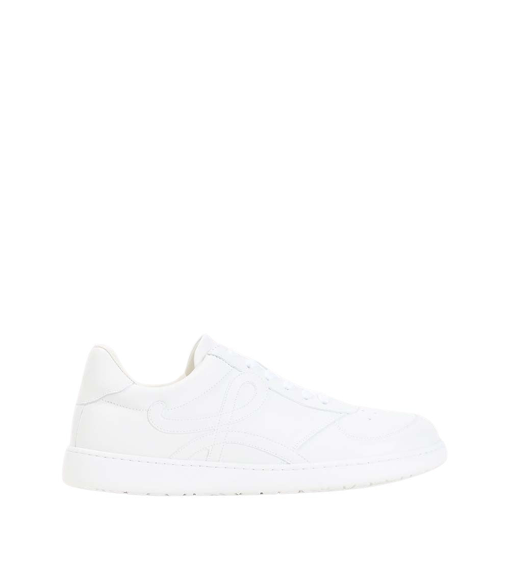 White Lace-up Sneakers 2