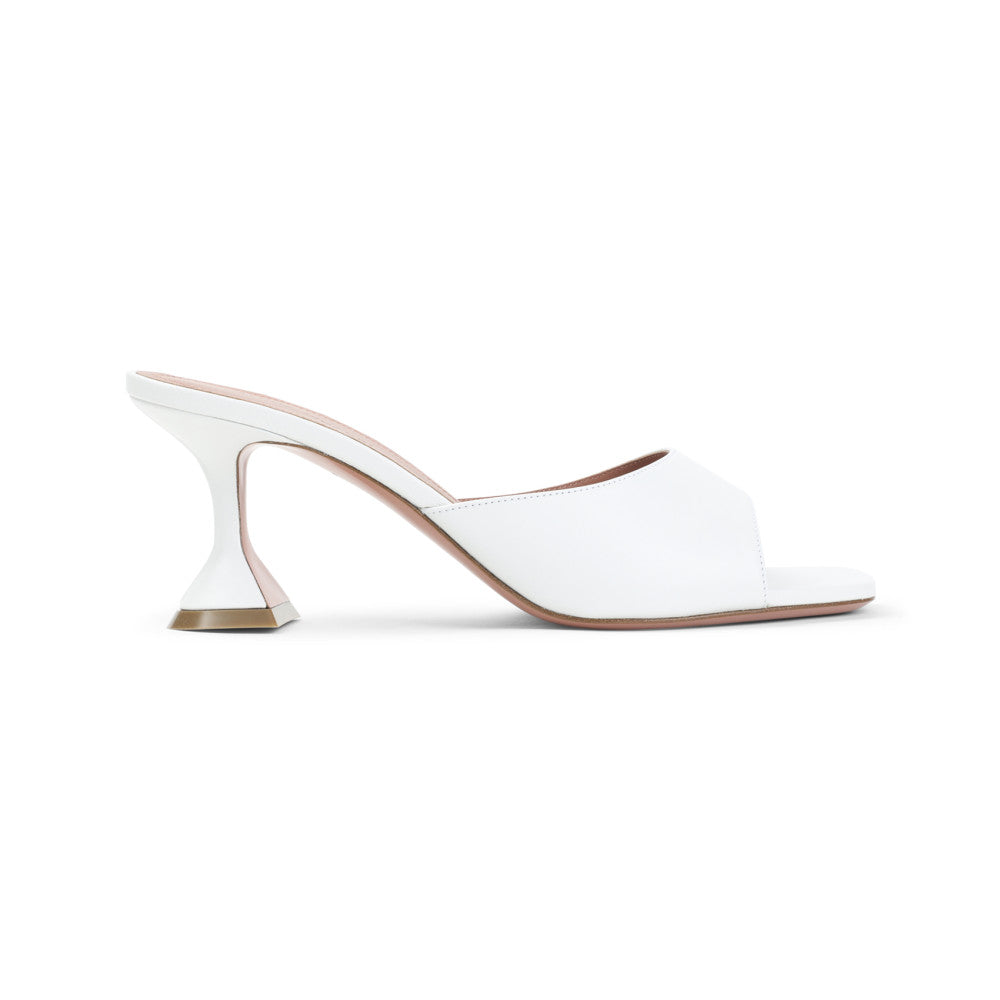 White Lupita Heels 1