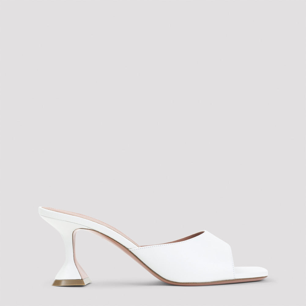 White Lupita Heels 2