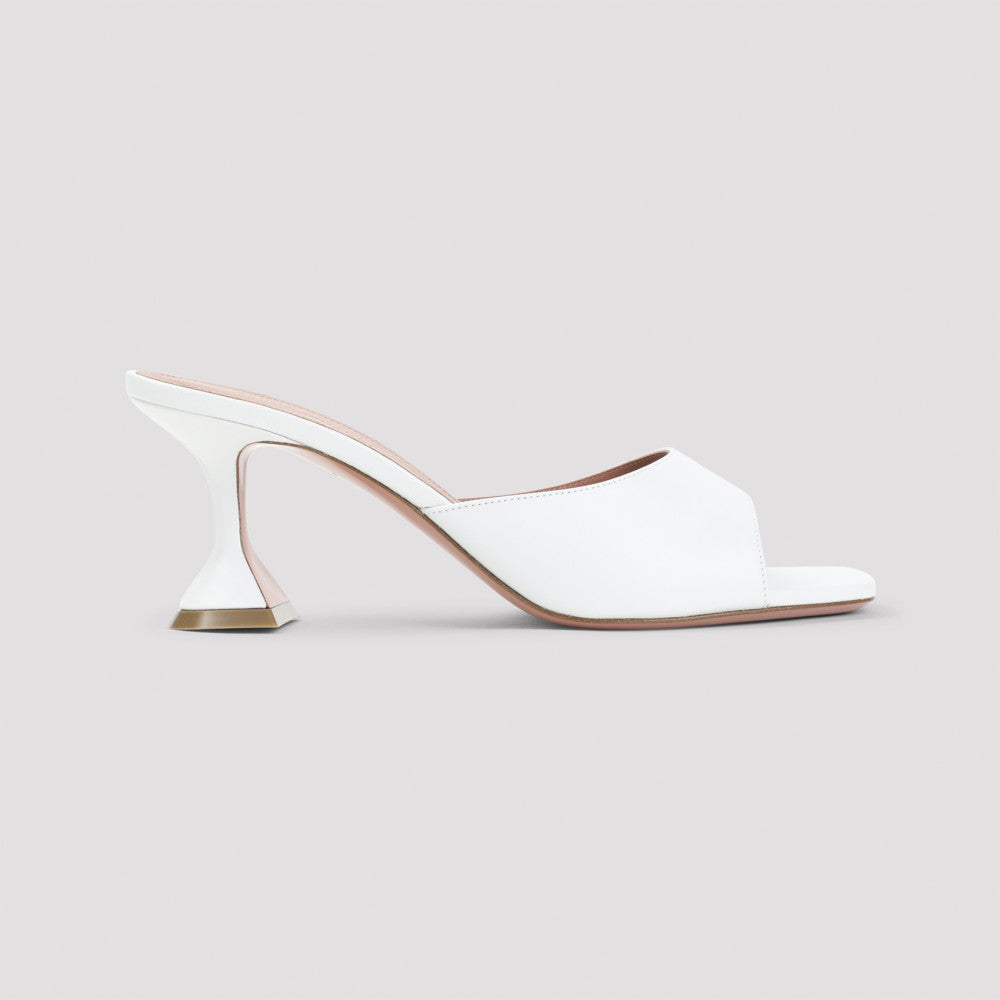 White Lupita Heels 3