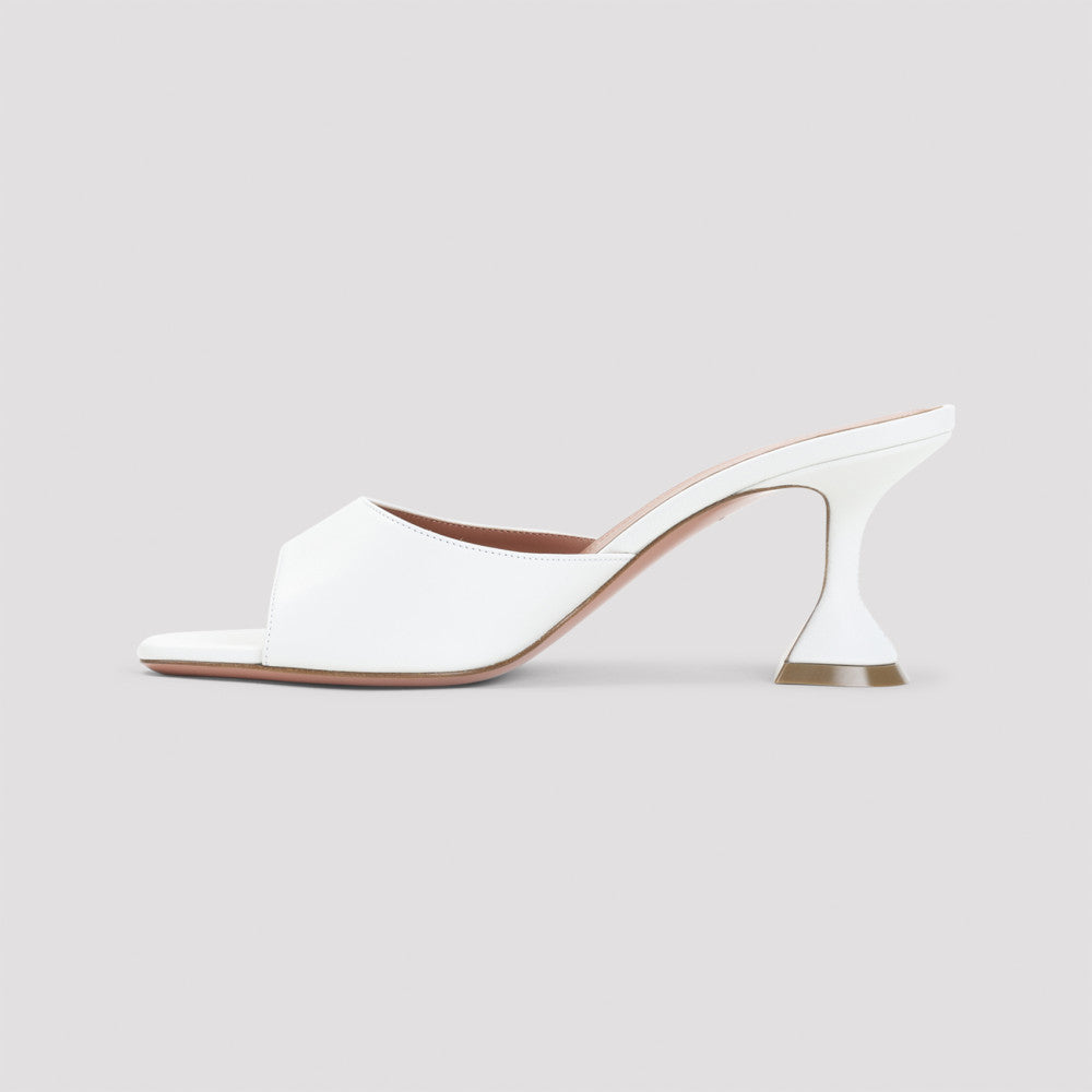 White Lupita Heels 4
