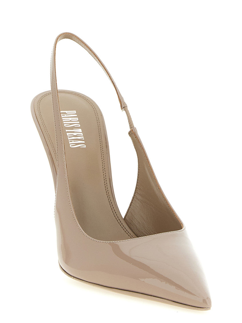 Beige  Slip On Pumps 2