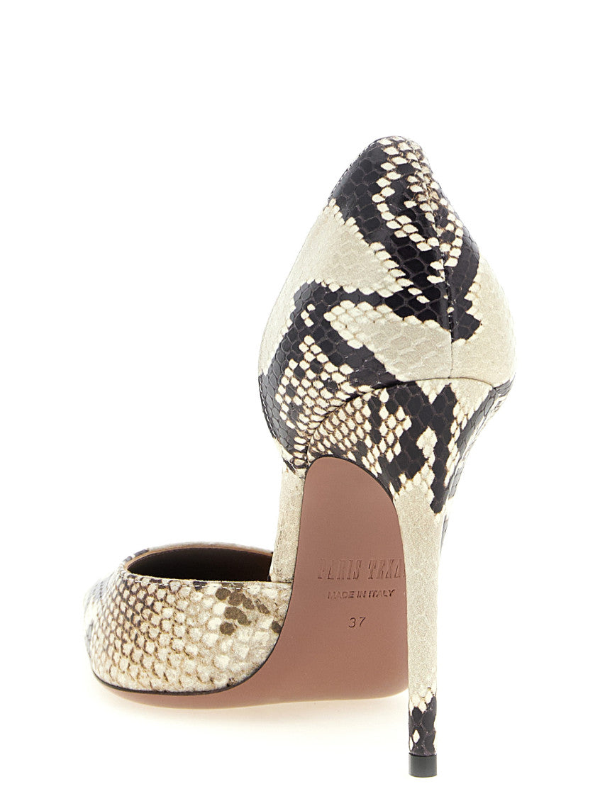 Beige Pointed Toe Pumps 3