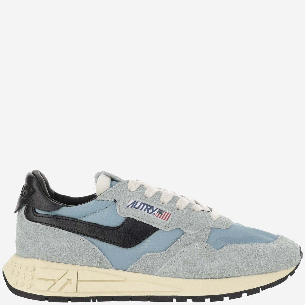 Blue Lace Up Sneakers 1
