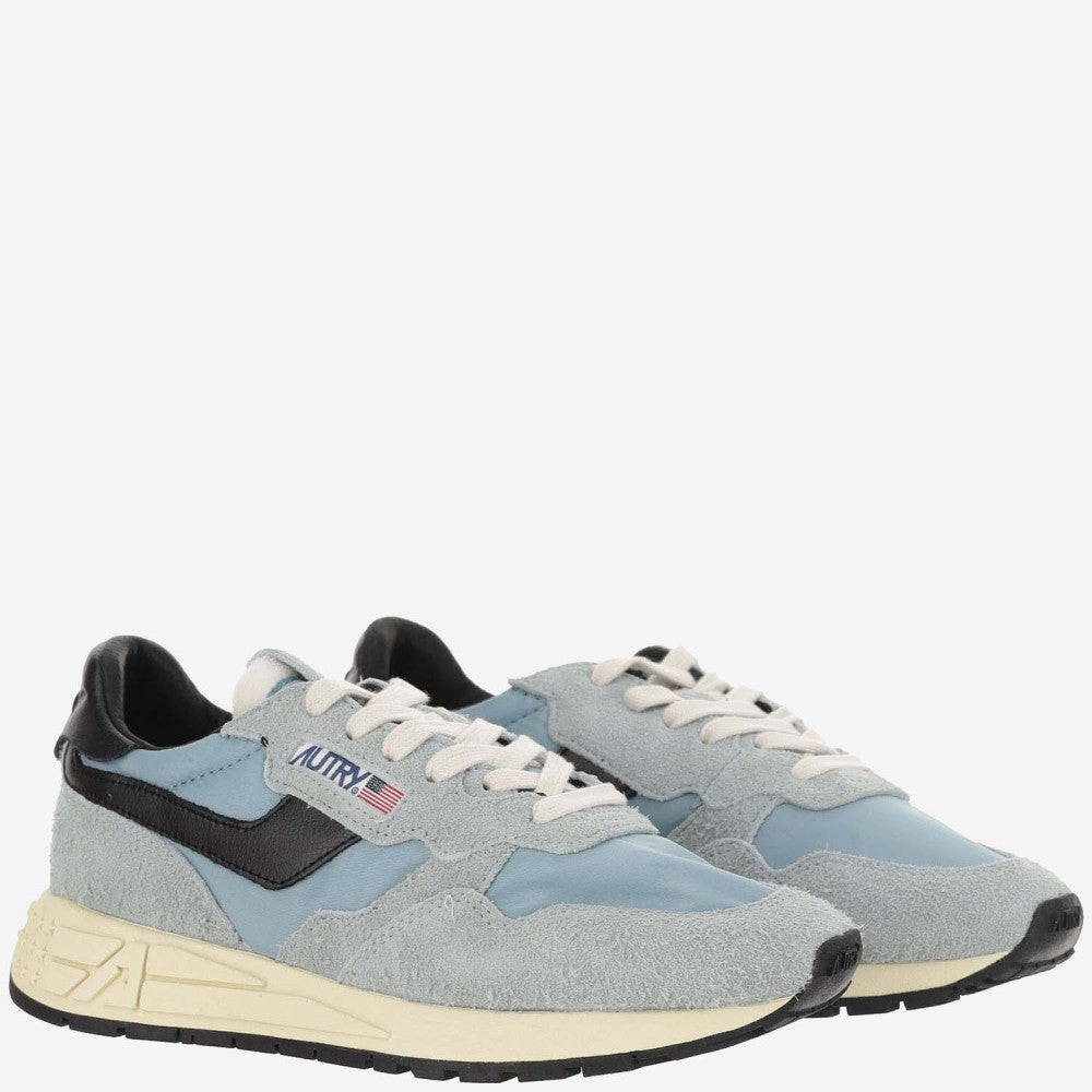 Blue Lace Up Sneakers 3