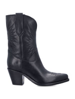 Black Leather Boots 1