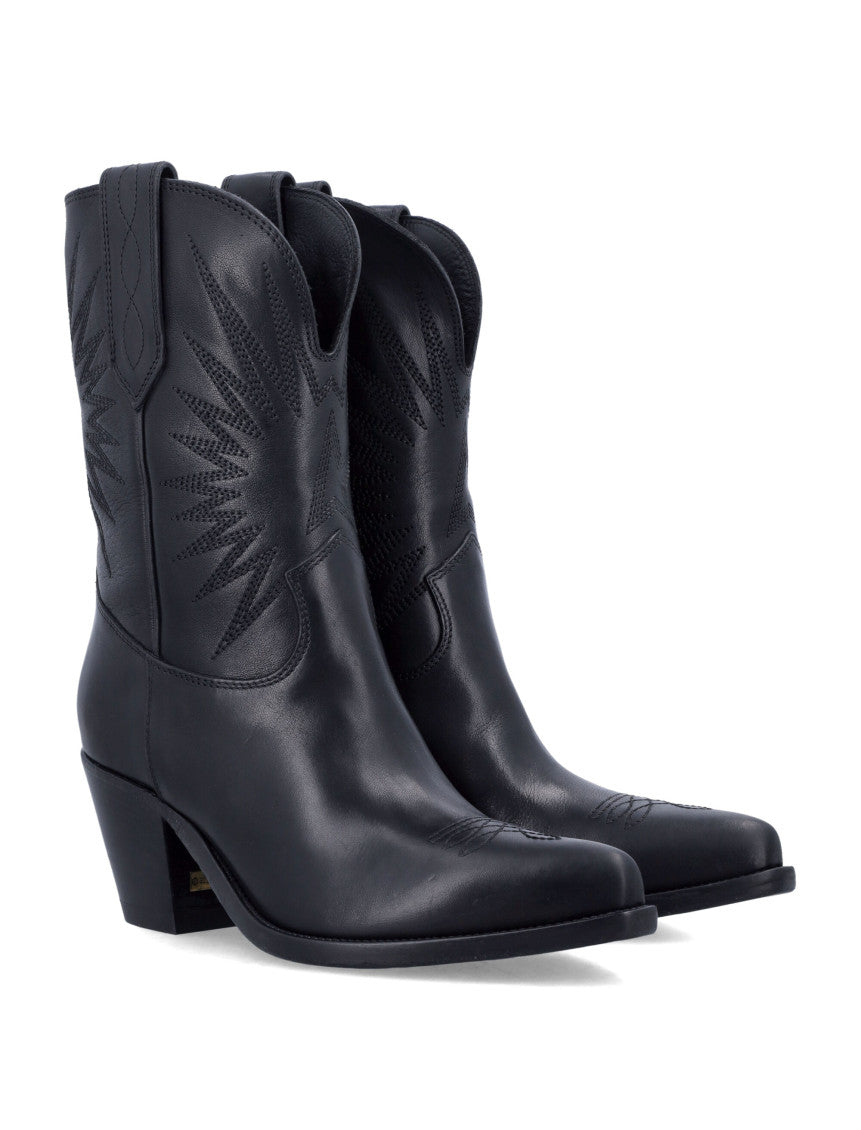 Black Leather Boots 2
